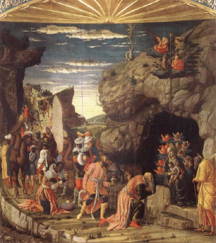 Andrea Mantegna Adoration of the Magi oil painting image